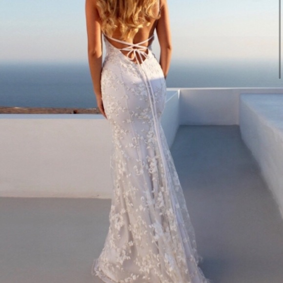 Gala / mermaid / prom / wedding dress - Picture 2 of 8